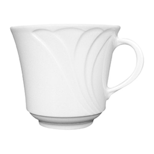 Eschenbach Obertasse konisch 0,23 l Weiss AMBIENTE für Kaffee und Tee
