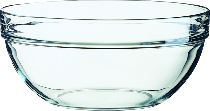 Pasabahce Glasschalen Chef 20cm - Stapelbar und vielseitig einsetzbar
