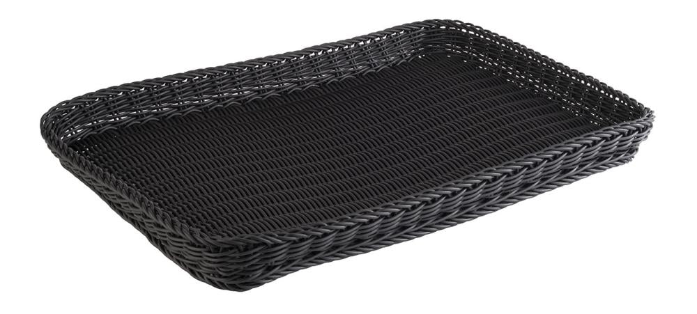 APS Korb -PROFI LINE- 60 x 40 cm, schwarz für Gastronomie