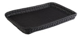 APS Korb -PROFI LINE- , 60 x 40 cm, H: 5 cm , Polypropylen, schwarz
