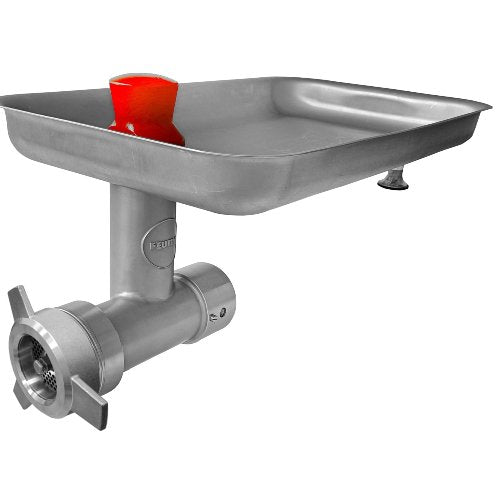 FEUMA Fleisch- und Gemüsewolf FW 82 GSF S, Edelstahl, 82 mm Durchmesser, ideal für Gastronomiebetriebe.
