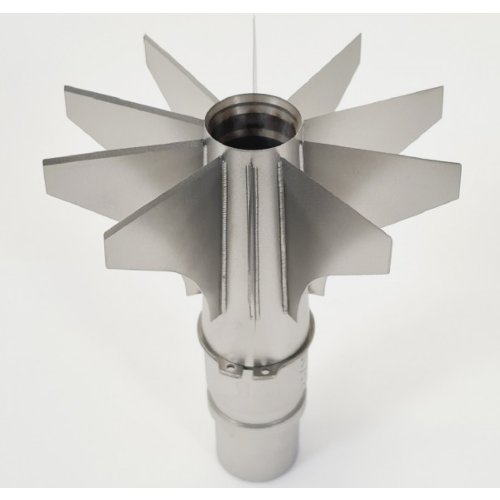 FEUMA Zerteilstern 10-teilig aus Edelstahl für die professionelle Lebensmittelverarbeitung