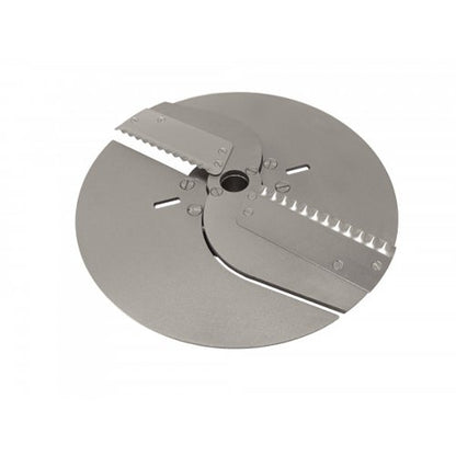 FEUMA Buntschnittscheibe 3,0 - 8,0 mm Edelstahl für SUPRA 6e, ideal für professionelle Küchen