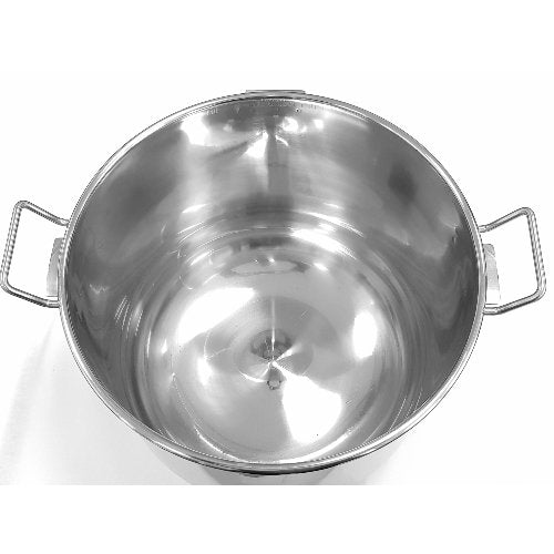 FEUMA 15 Liter Edelstahl-Kessel für Gastronomie