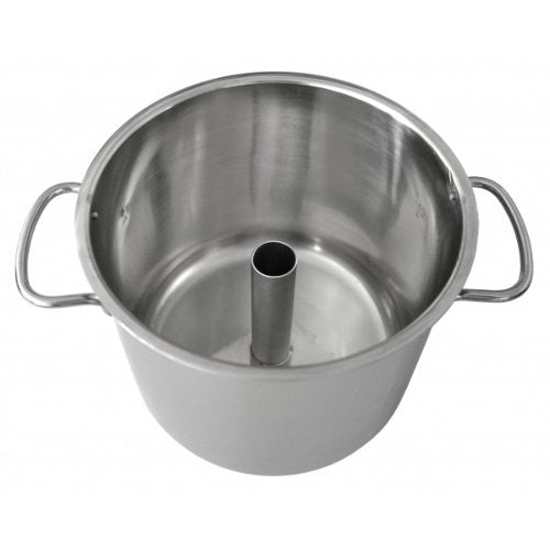 FEUMA Edelstahlkessel 5.5 L für Cutter, hochwertiges Material, ideal für professionelle Küchen.
