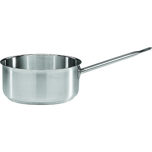 Cookmax Stielkasserolle flach Eco 20cm - Edelstahl für Gastronomie