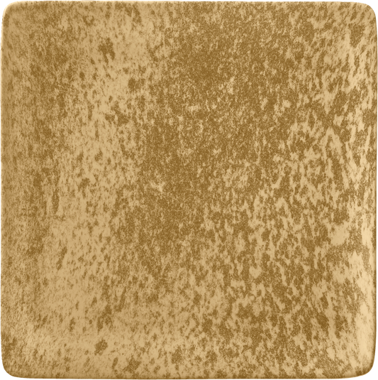 BHS tabletop AG flacher quadratischer Teller 29cm in Sandstone Dark Yellow für die Gastronomie
