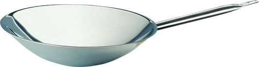 Cookmax Wok mit Stiel Ø36cm, Edelstahl, induktionsgeeignet