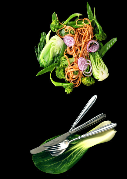 Picard & Wielpütz LANDHAUS Vintage Salatgabel 6162V - Hochwertiges Besteck für Gastronomie.