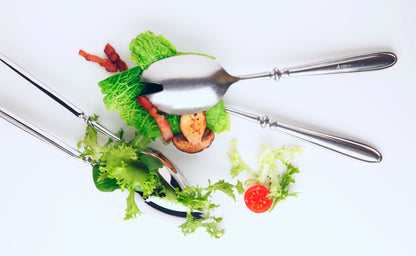 Picard & Wielpütz LANDHAUS Vintage Salatgabel 6162V - Hochwertiges Besteck für Gastronomie.