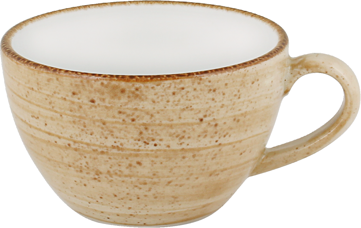 BHS tabletop AG Obertasse 0.25l RUSTIC SAND für den Einsatz in Gastronomiebetrieben