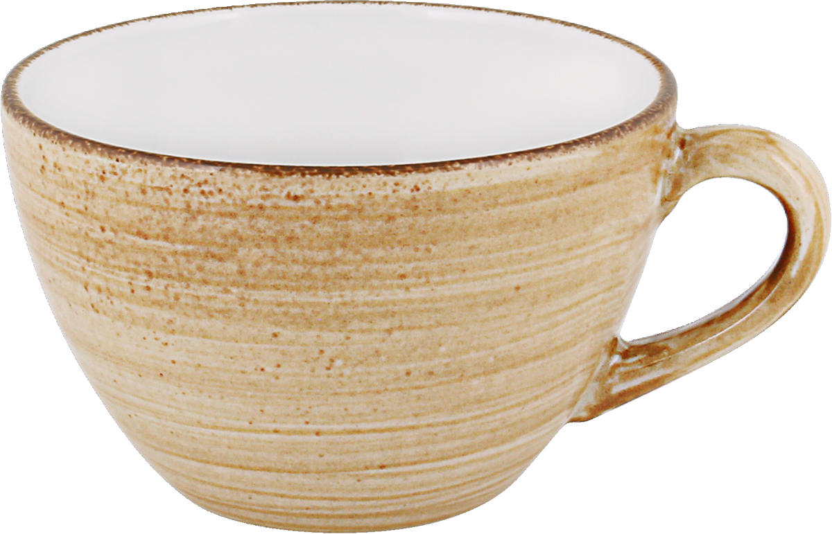 BHS tabletop AG Obertasse 0.45l in Rustic Sand für den gastronomischen Einsatz