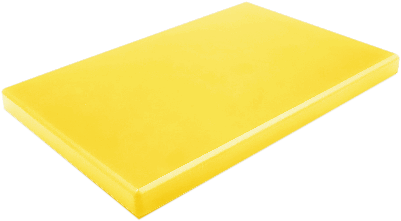 cent Schneidbrett PE 500 gelb 40x30x2cm für die professionelle Küche