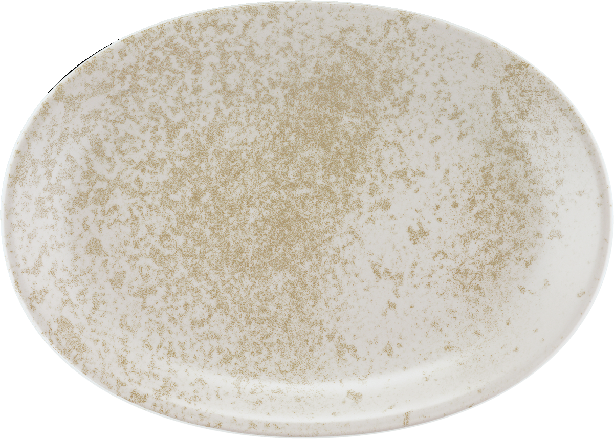 BHS tabletop AG Platte oval 32x23cm für die ansprechende Präsentation von Speisen.