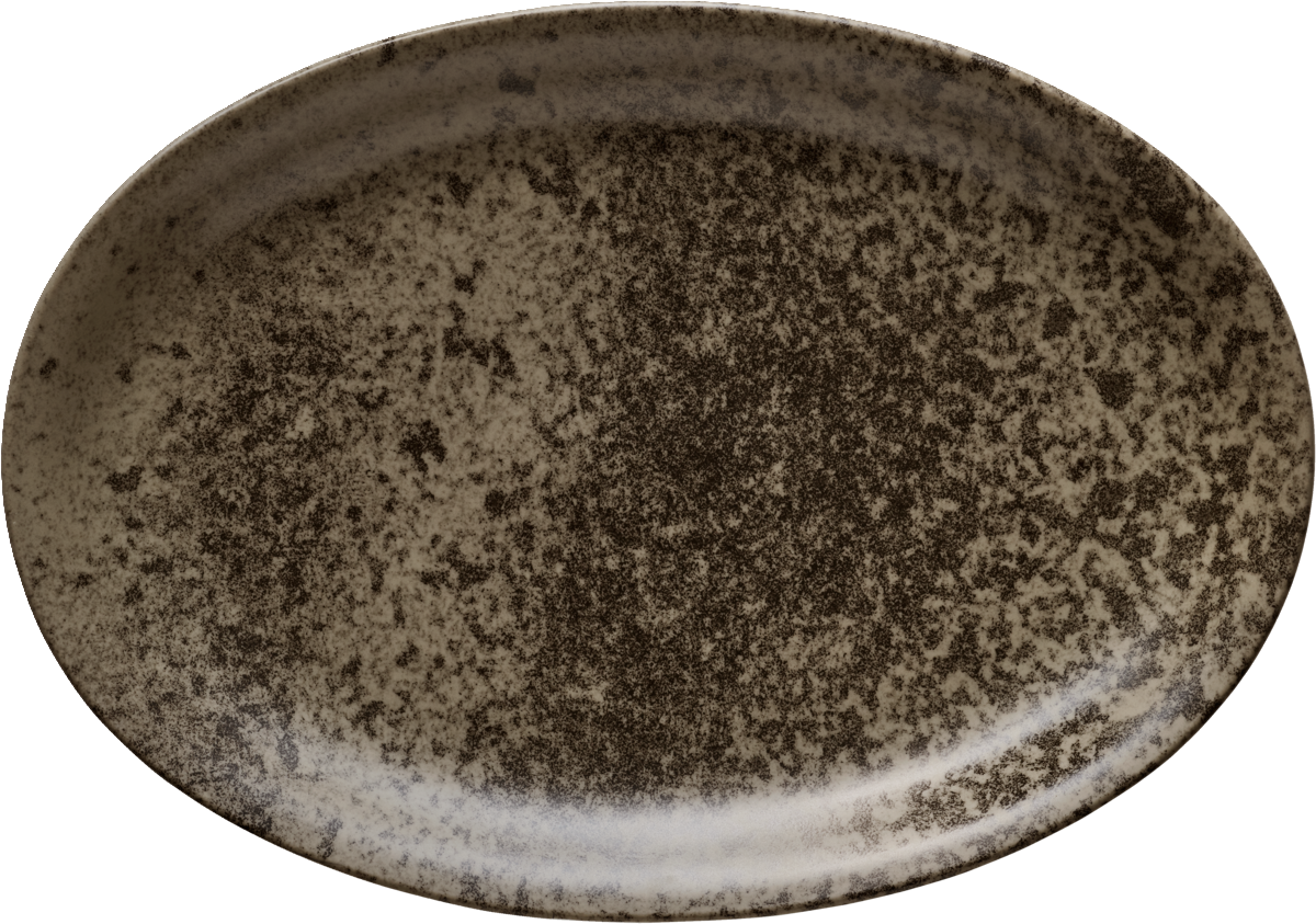 BHS tabletop AG ovale Porzellanplatte 37x27cm für Gastronomie
