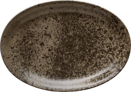 BHS tabletop AG ovale Porzellanplatte 37x27cm für Gastronomie