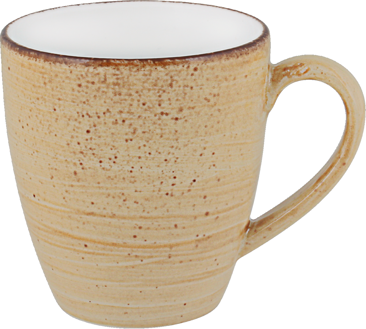 BHS Becher 0.32l in Rustic Sand für den Einsatz im Gastronomiebereich