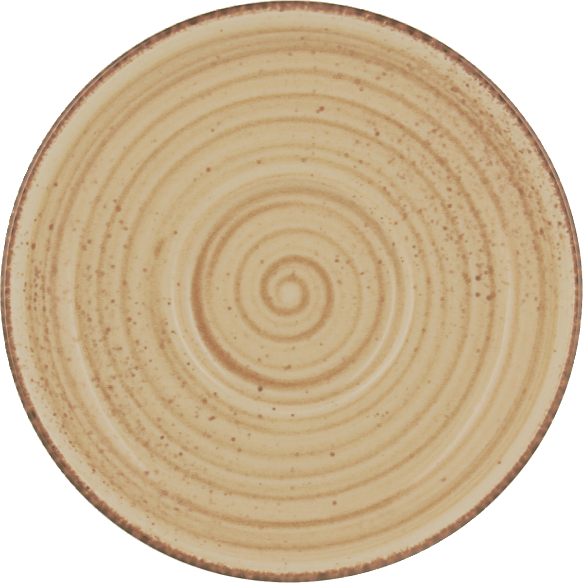 BHS tabletop AG Untertasse rund 11cm - RUSTIC SAND für elegante Tischpräsentation