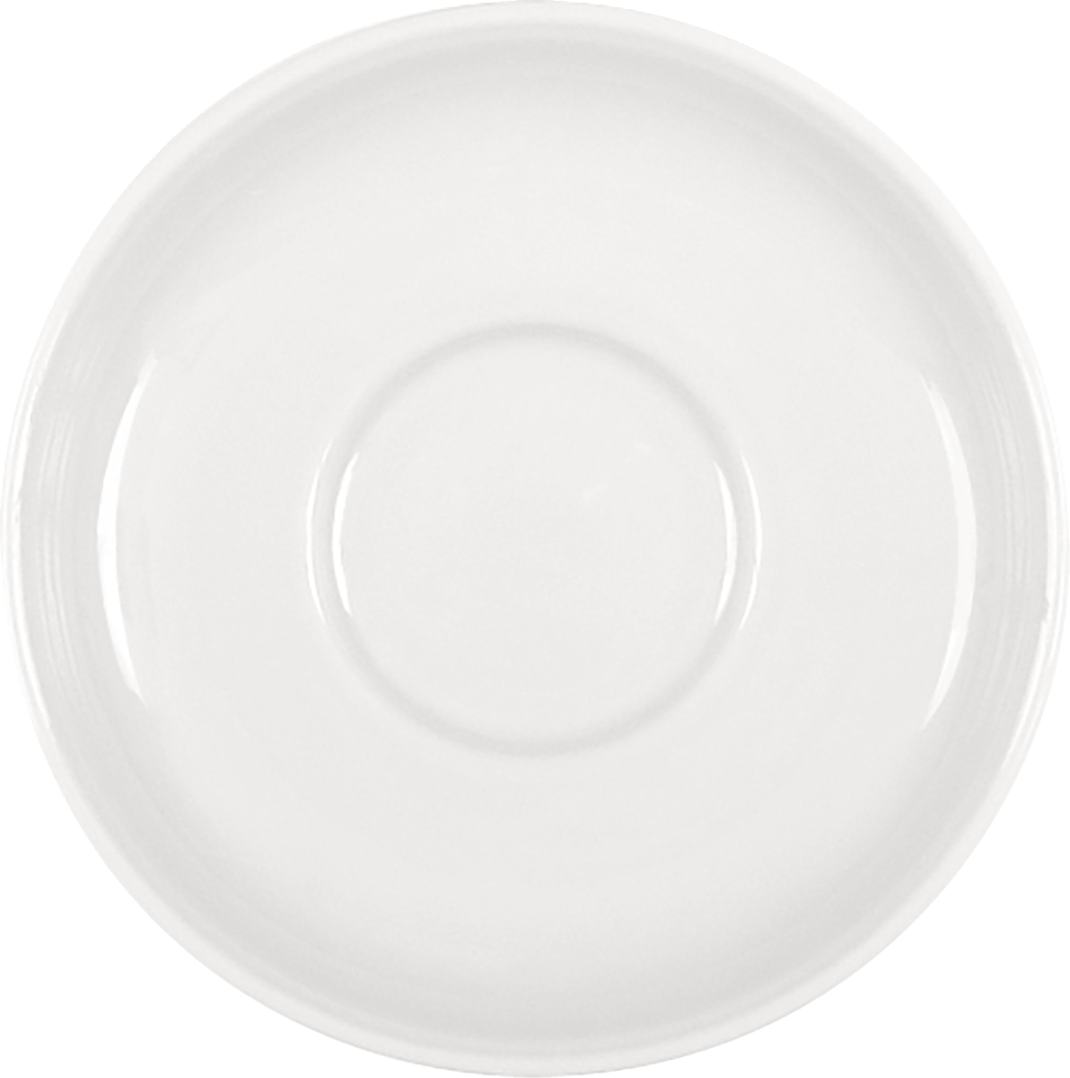 BHS tabletop AG Untertasse rund 14cm aus Porzellan für Gastronomie
