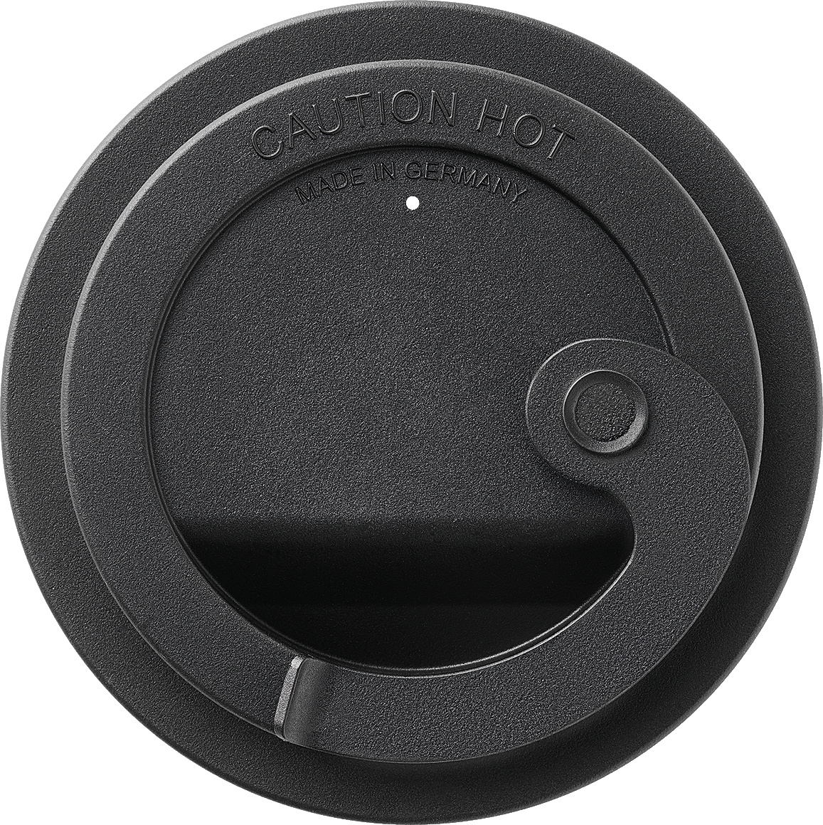 BHS tabletop AG Deckel Coffee-2-Go schwarz für den sicheren Transport von Getränken in der Gastronomie.