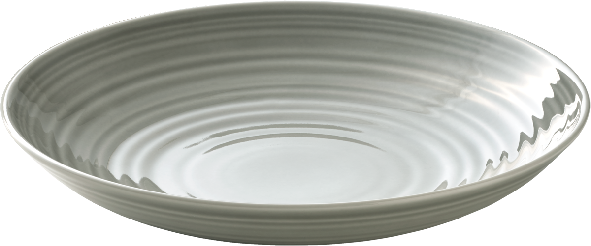 BHS tabletop AG tief runder Teller aus Porzellan, geeignet für Gastronomie.