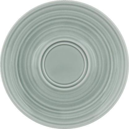BHS tabletop AG Untertasse Doppelspiegel Struktur 16cm für professionelle Gastronomie