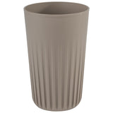 APS Mehrwegbecher -TO GO- , Ø 8,5 cm, H: 13,5 cm, 400 ml , Polypropylen, beige / mokka