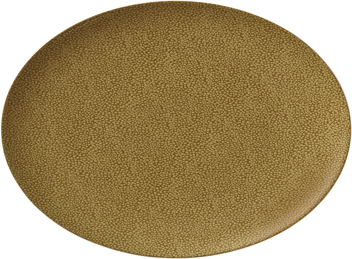 BHS Platte oval coup 12x9cm aus Noble China für Gastronomie