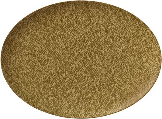 BHS Platte oval coup 12x9cm aus Noble China für Gastronomie