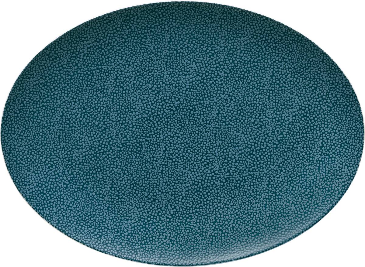 BHS Platte oval coup 33x24cm aus Noble China für die Gastronomie