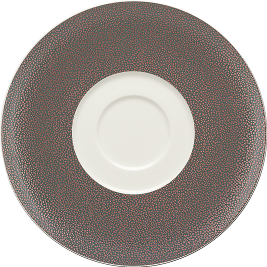 BHS tabletop AG Untertasse Doppelspiegel 16cm aus Noble China für Gastronomie