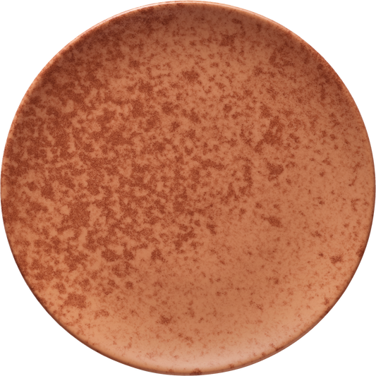 BHS tabletop AG Teller flach rund coup 20cm in Sandstone Orange für ansprechende Speisenpräsentation