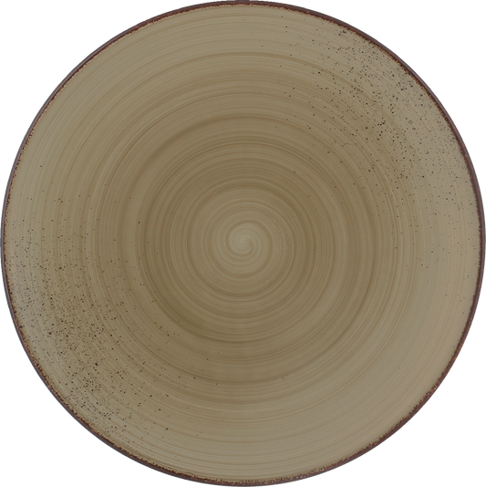 BHS tabletop AG Teller flach rund coup 20cm - RUSTIC WOOD für die Gastronomie.