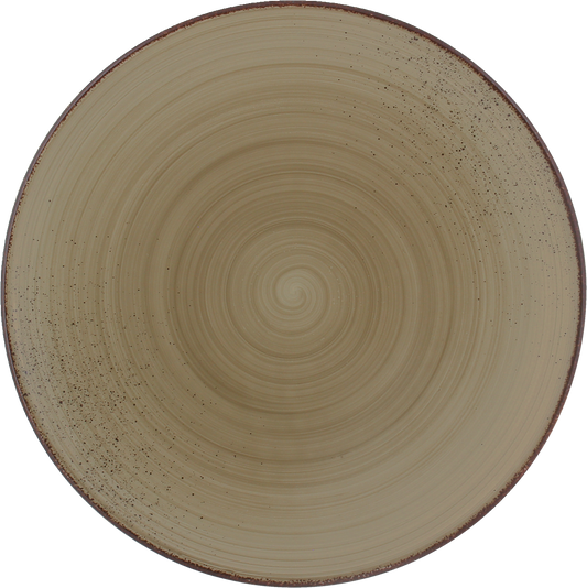 BHS tabletop AG Teller flach rund coup 23cm - RUSTIC WOOD, ideal für die Gastronomie