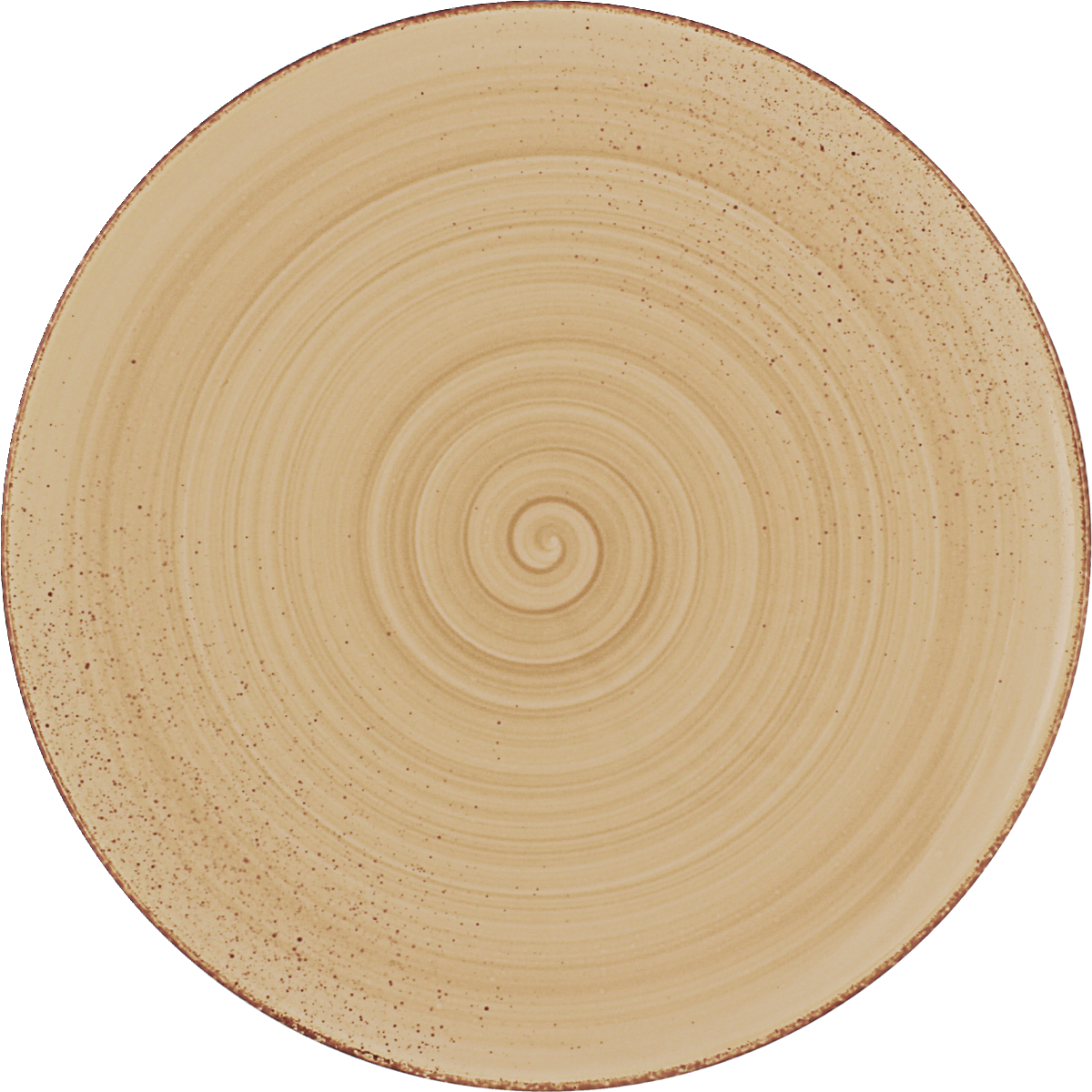 BHS tabletop AG Teller flach rund coup 26cm - RUSTIC SAND für die Präsentation von Speisen