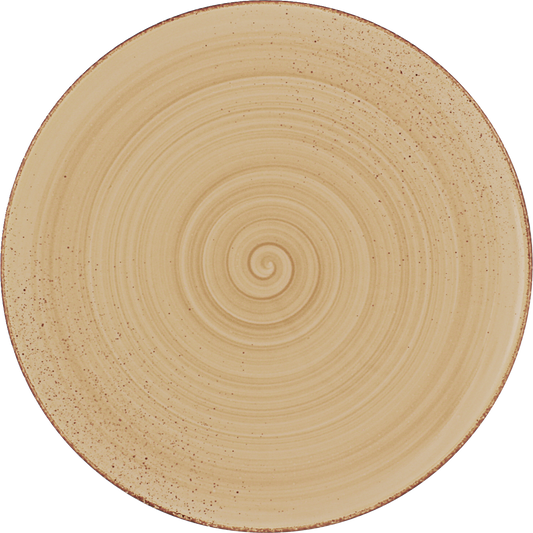 BHS tabletop AG Teller flach rund coup 30cm - RUSTIC SAND für moderne Gastronomie