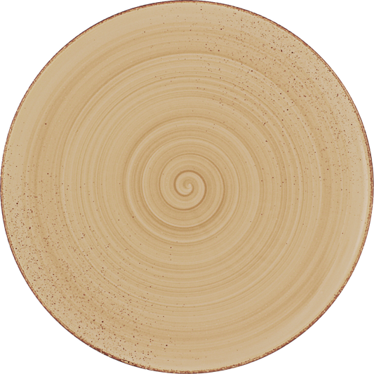 BHS tabletop AG Teller flach rund coup 32cm - RUSTIC SAND, ideal für moderne Gastronomie
