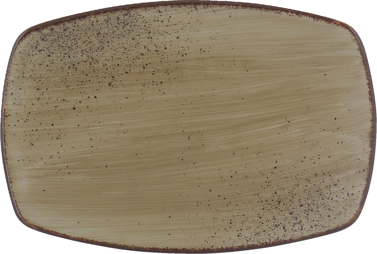 BHS tabletop AG rechteckige Porzellanplatte RUSTIC WOOD für die Gastronomie