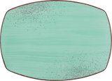 Bauscher Platte rechteckig coup 32x23cm - RUSTIC LAGOON