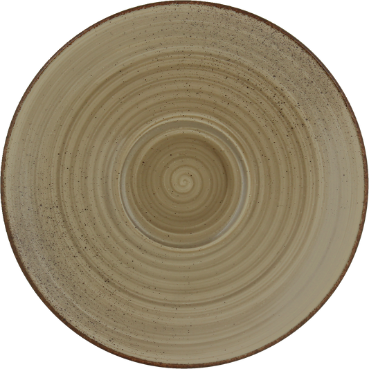BHS tabletop AG Untertasse rund 19cm aus Porzellan für Gastronomie