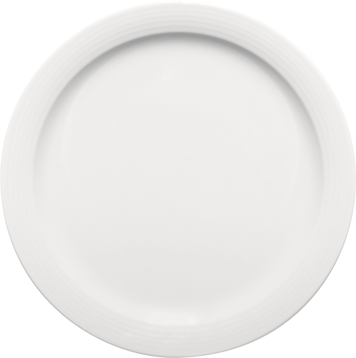 BHS tabletop AG flacher runder Teller 25cm aus Porzellan für Gastronomie