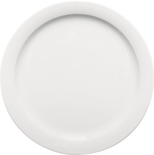 BHS tabletop AG flacher runder Teller 25cm aus Porzellan für Gastronomie