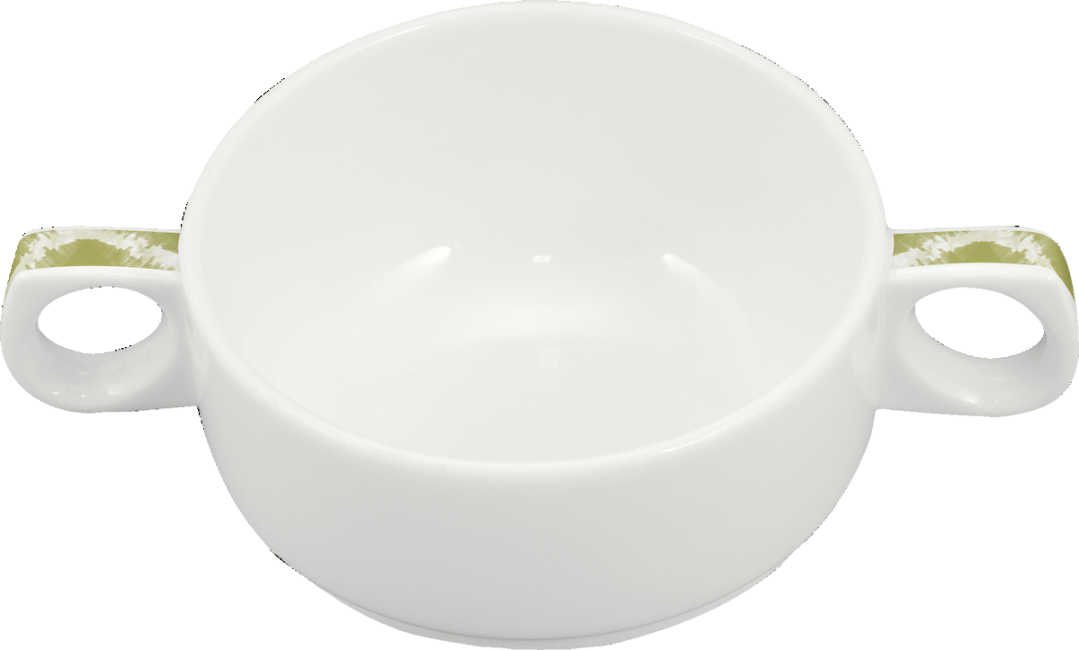 BHS tabletop AG Suppenobertasse CALMERA GREEN - 0.28l für Gastronomie