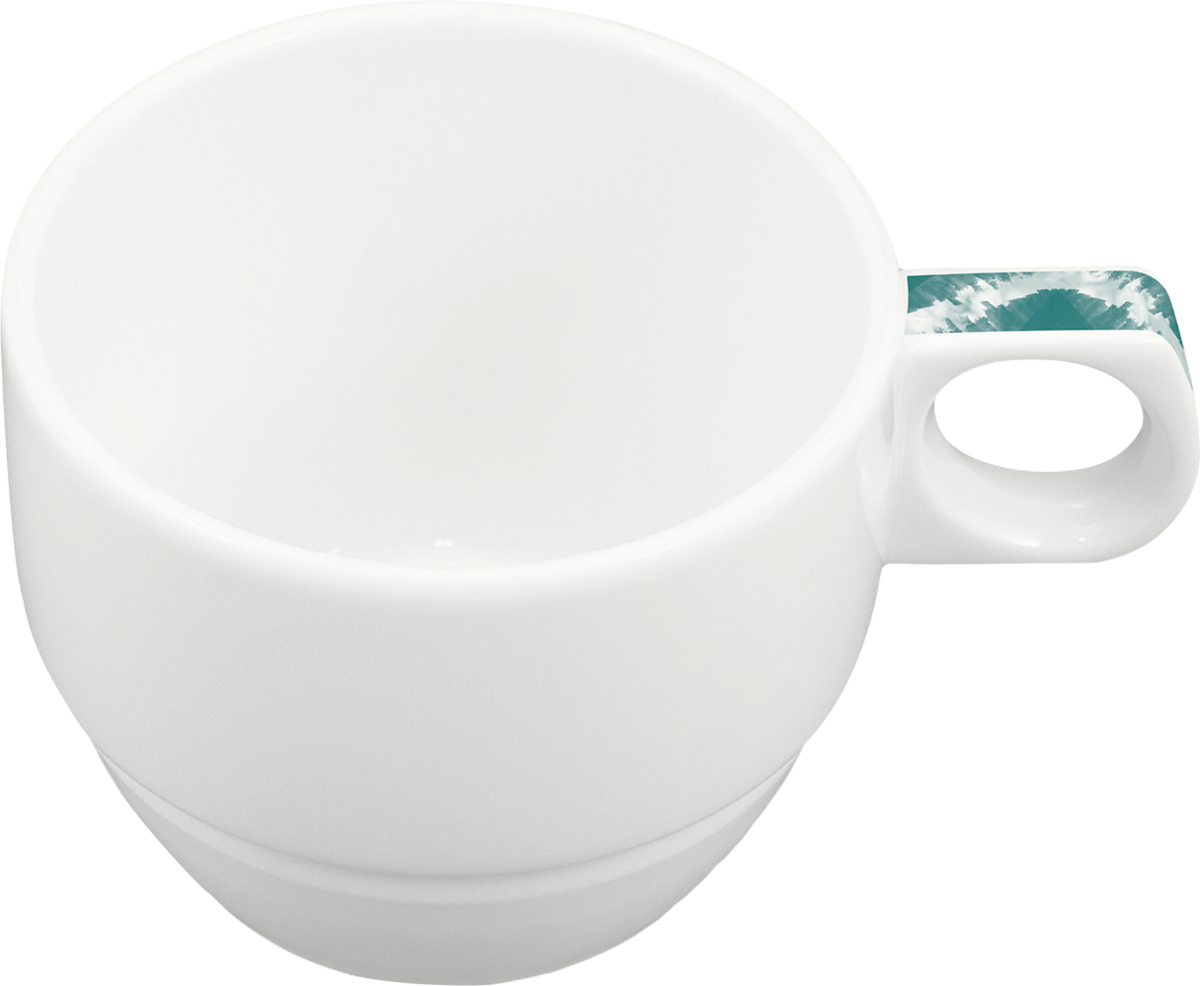 BHS tabletop AG Obertasse CALMERA PETROL BLUE für Gastronomie