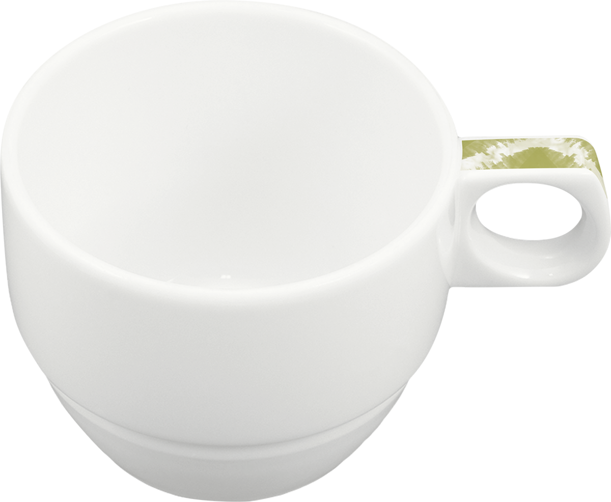 BHS tabletop AG Obertasse CALMERA GREEN für Heißgetränke im Gastronomiebereich
