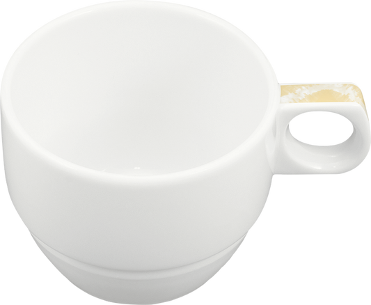 BHS tabletop AG CALMERA YELLOW Obertasse, stapelbar, für den Einsatz in Gastronomie.