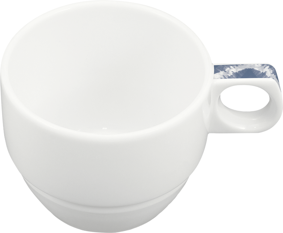 BHS tabletop AG Obertasse CALMERA BLUE für den gastronomischen Einsatz