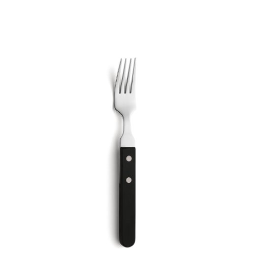 Amefa Steakgabel schwarz – ideal zum Servieren von Pizzen und Steaks