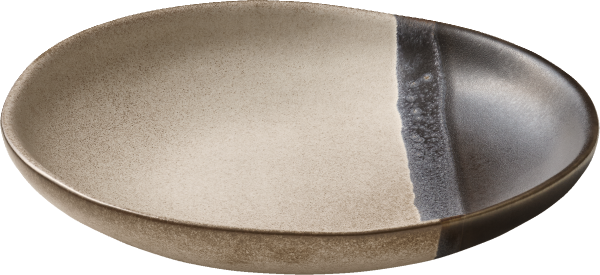 BHS tabletop AG flacher Teller rund coup schwarz 15cm für Gastronomie