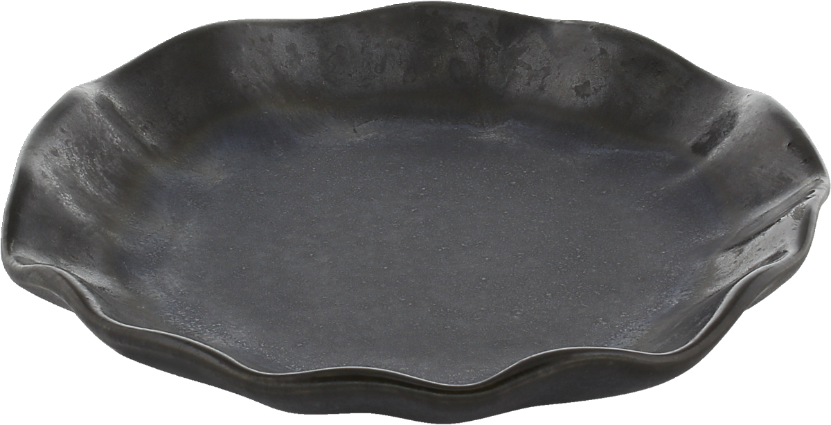 BHS tabletop AG flacher Teller rund ebony 16cm für Gastronomie